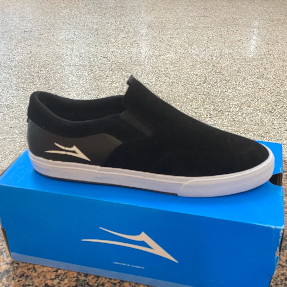 Lakai - Owen VLK Black Slip-On Sneaker